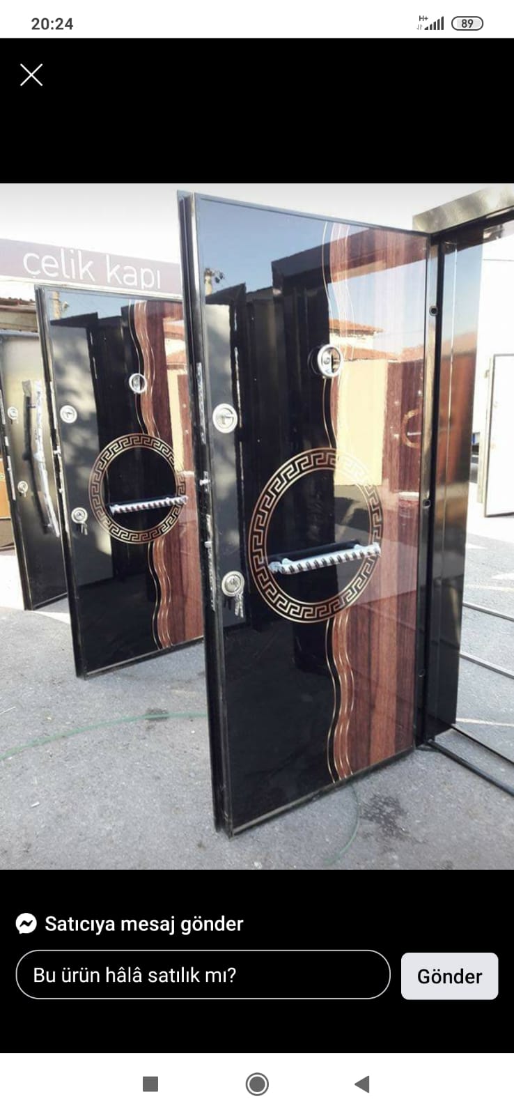 ÇELİK KAPI İMALAT VE PAZARLAMA İŞİ YAPMAKTAYIZ