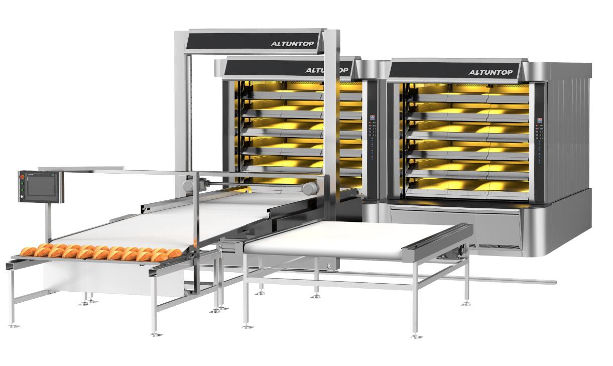 DECK OVEN WITH AUTOMATIC LOADER 