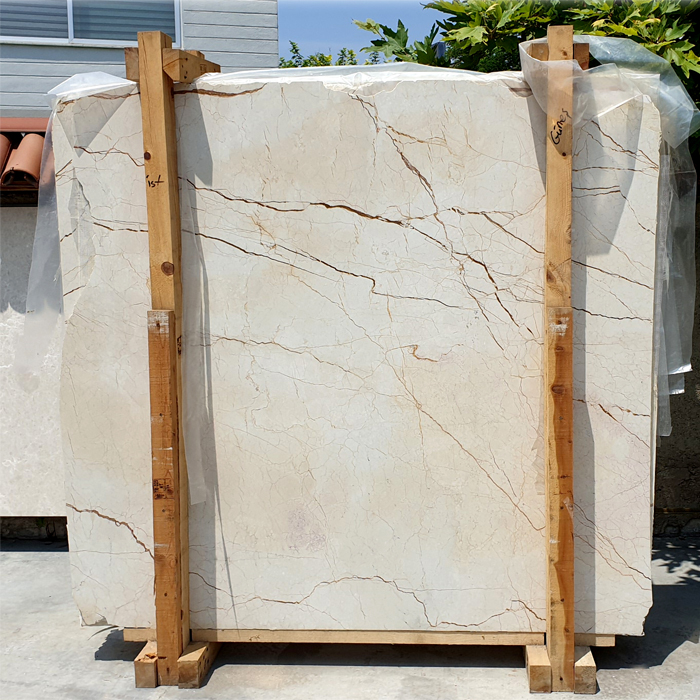 Sofitel Gold Beige Marble Slab