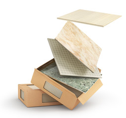 Ceramic Tiles Importers in UAE, HS Code 6908-6907