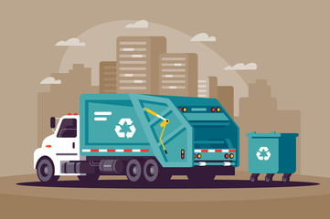 Garbage collection service Spain