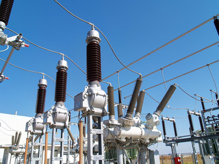 Electrical substation in USA, HS Code 8538