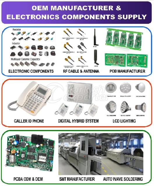 Electonics Components, PCB/ PCBA, IT Communication, LED, OEM/ODM