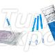 Rapid test kit for tetracycline in milk