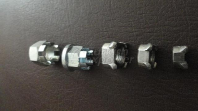 Weld and Slotted Hex Nuts