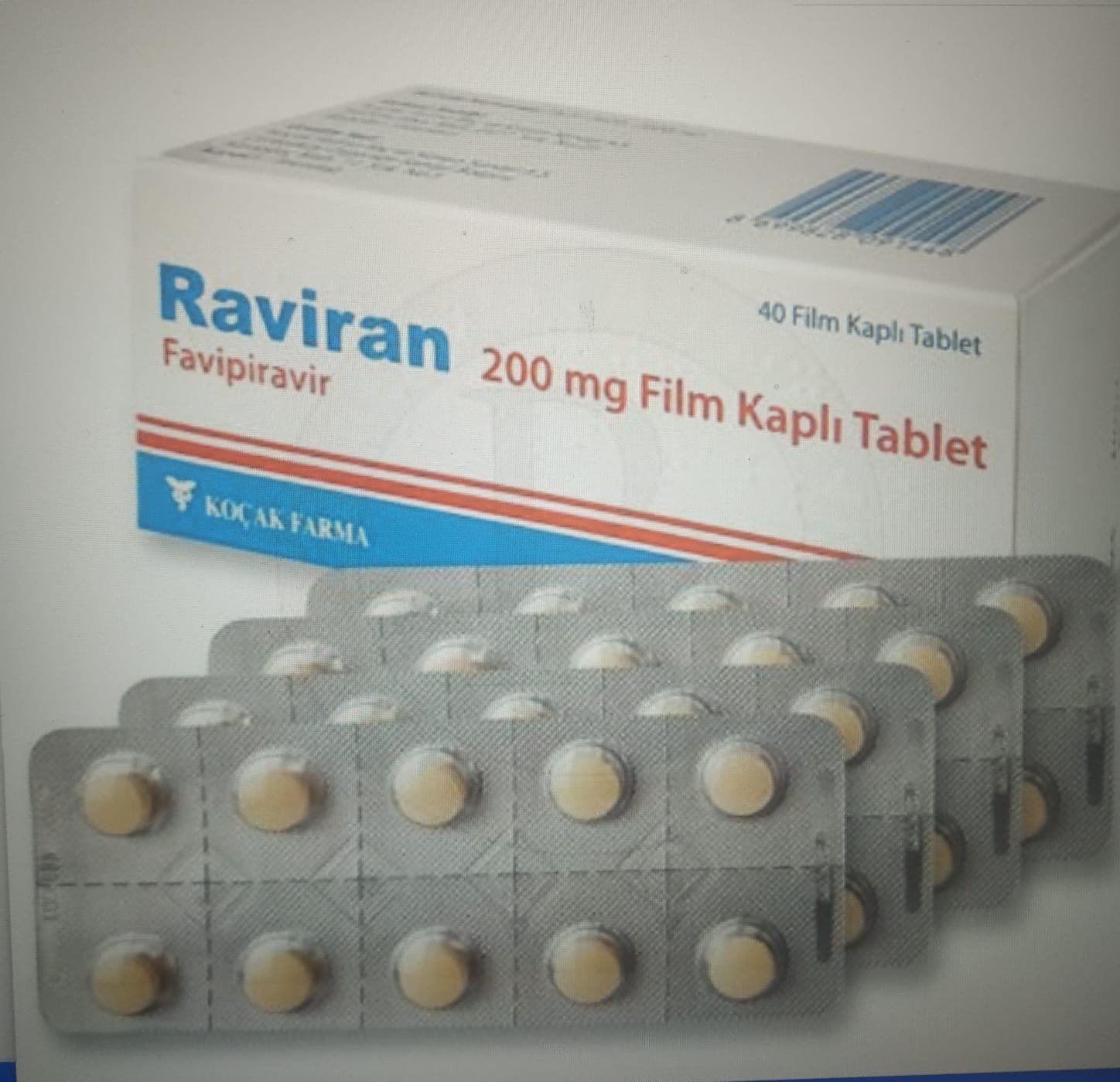 RAVIRAN 200 mg COMPRIMÉ ENROBÉ DE FILM