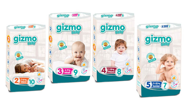 Gizmo Baby Diapers