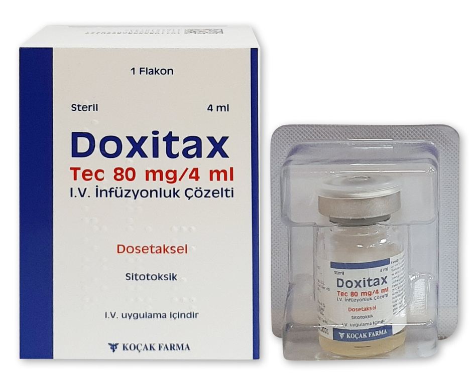 DOXITAX TEC 20 мг, флакон и 80 мг, флакон