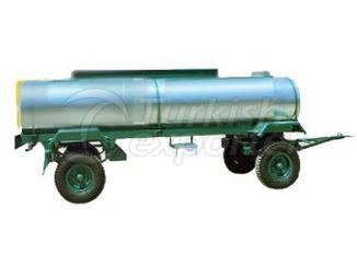 Double Axle Water And Fuel Oil Tanks