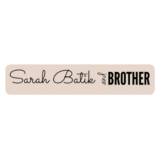 SARAH BATIK AND BROTHER