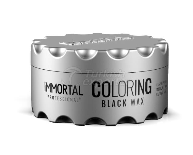 Immortal Black Coloring Wax