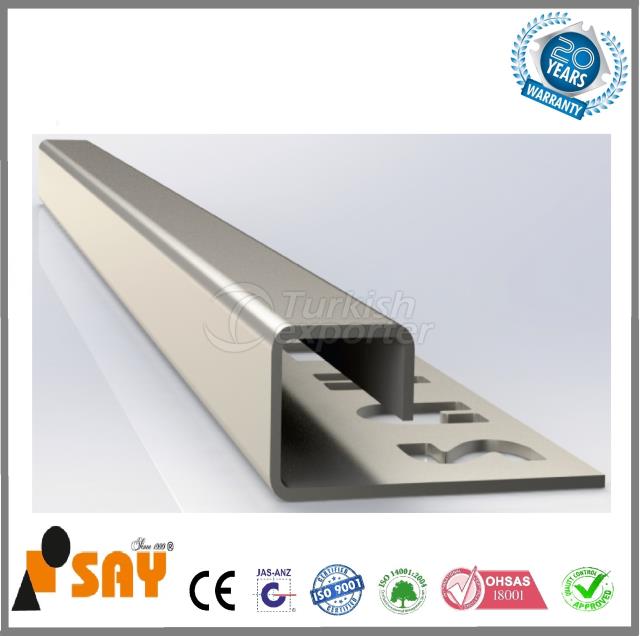 Stainless Steel External Tile Trim