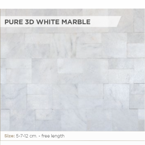 Marble - Pure 3D White