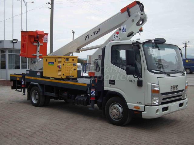 Truck Mounted Telescopic Platforms PT 162