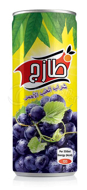 Tazech 250ml Slim Can Grape