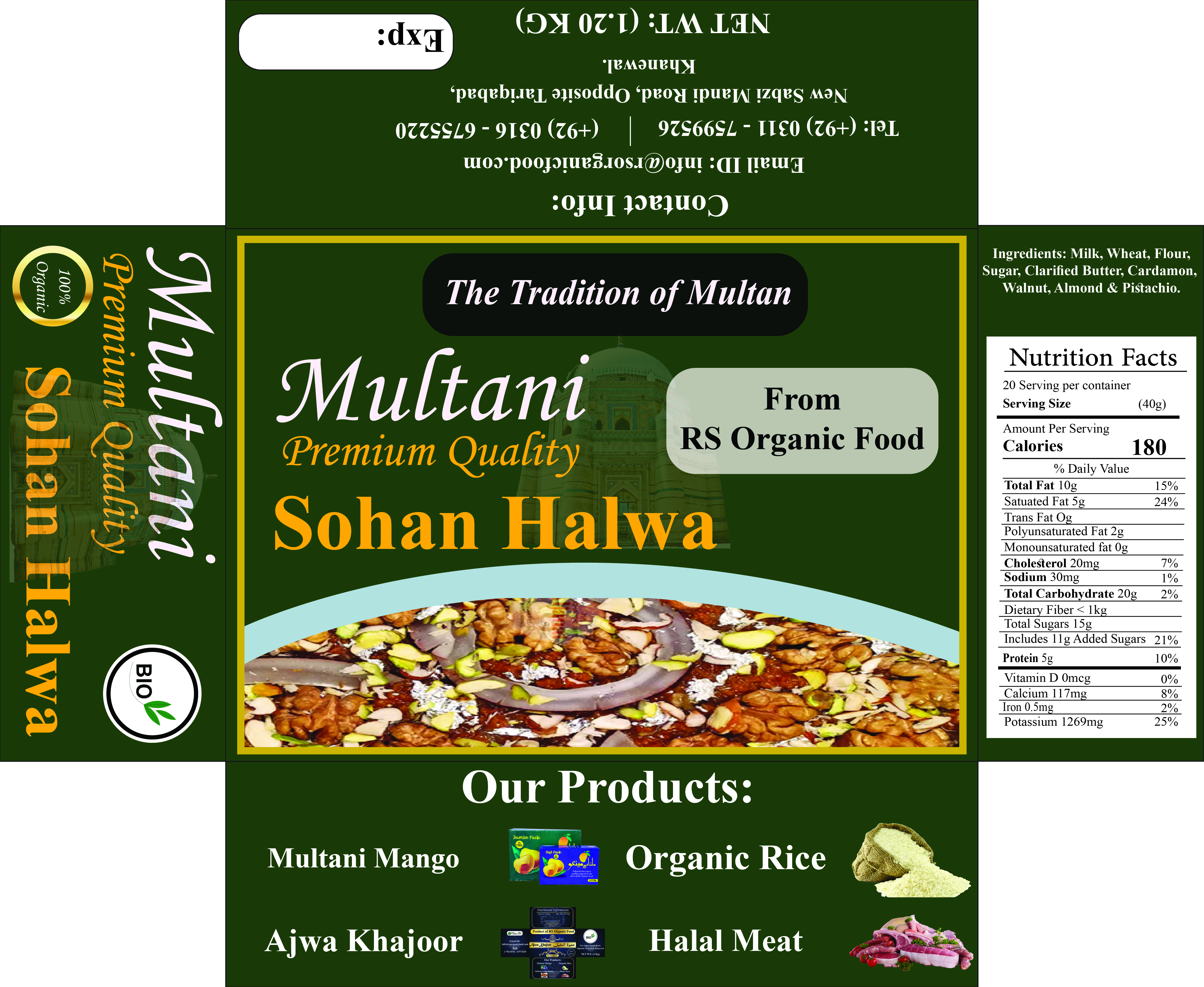 Multani Sohan halwa