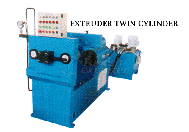 Electrodes extruder- Twin Cylinder