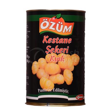 Засахаренный сломанный каштан