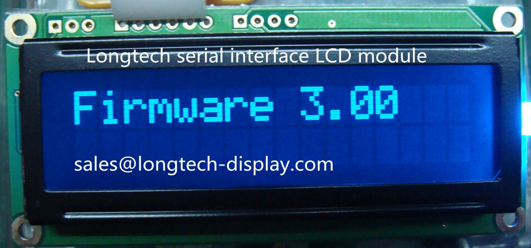 Serial RS232(TTL), IIC / I2C, SPI LCD Module