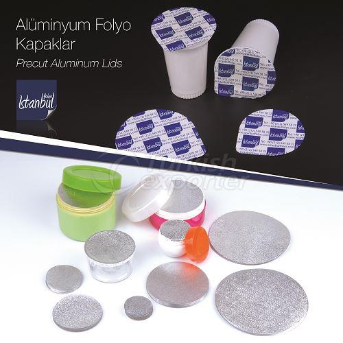 Precut Aluminum Lids