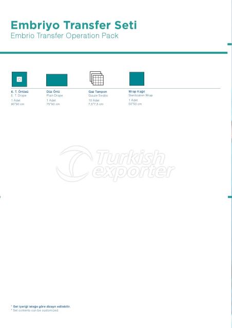 Embrio Transfer Operation Pack