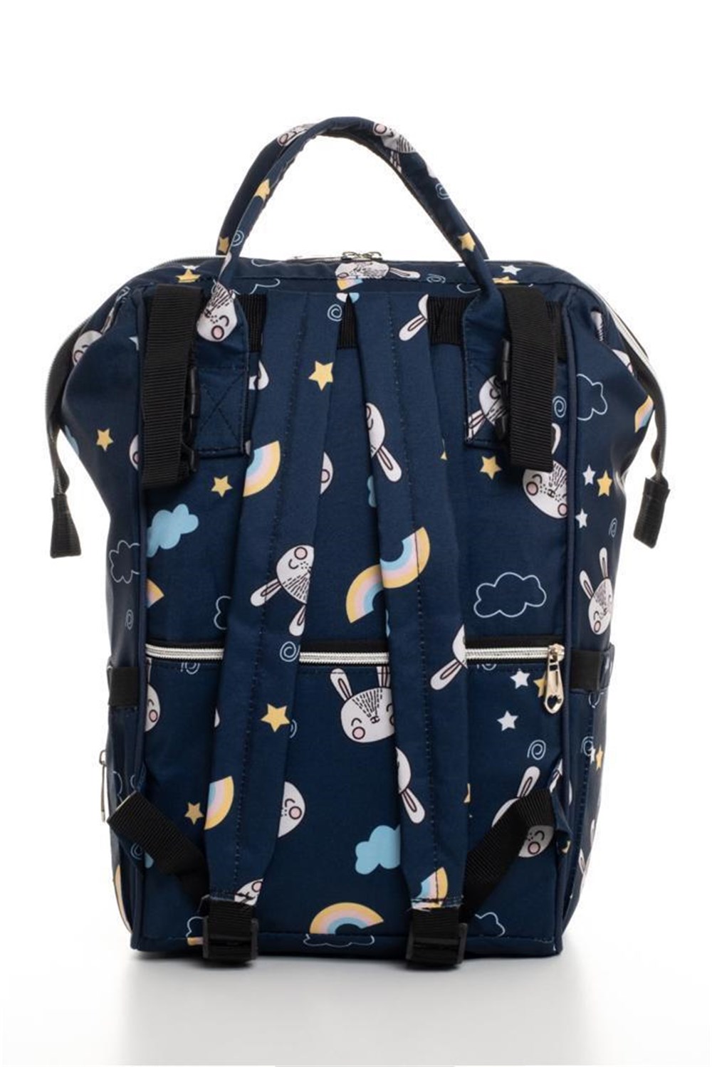 Sahra Baby Functional Mother Baby Care Backpack SPACE-NAVY BLUE