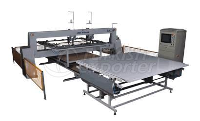 Mattress Machineries - TWIN HEAD PANEL QUILTING MACHINE