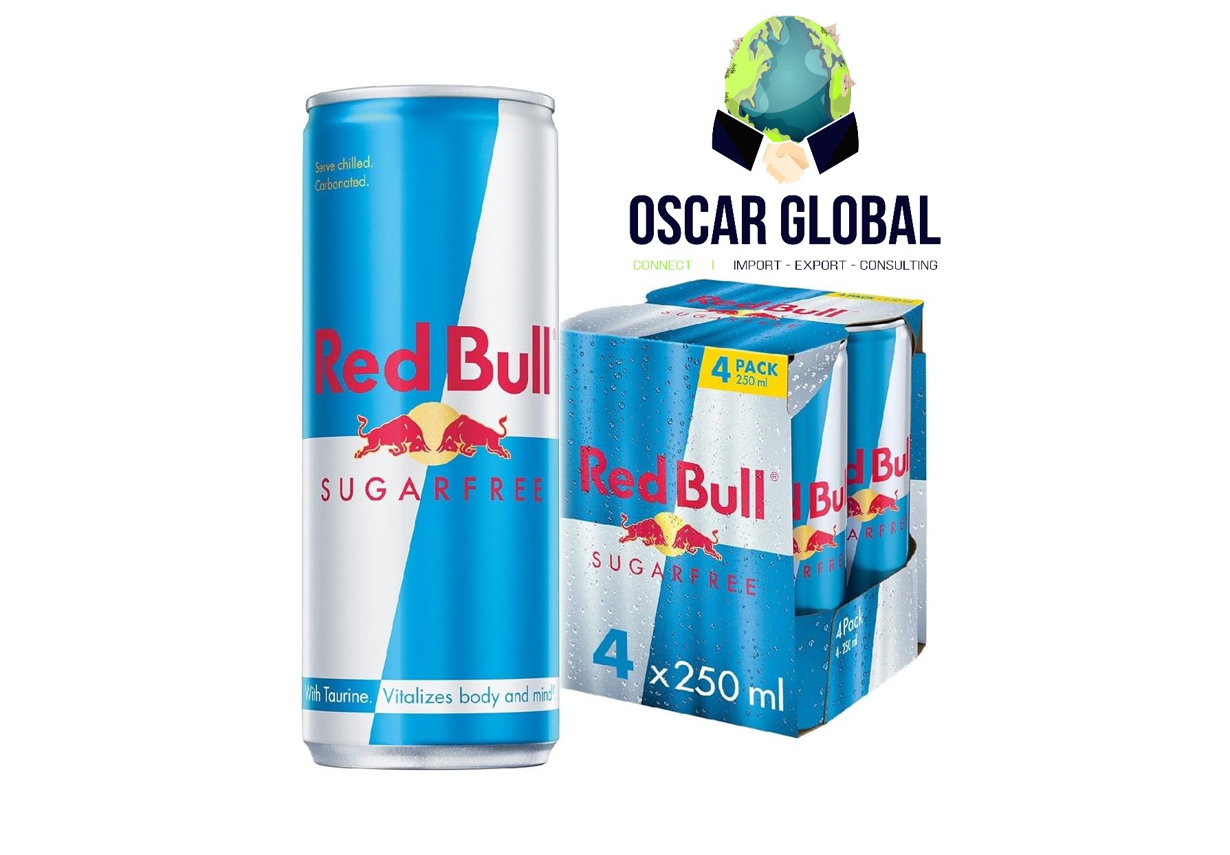 BOISSON ÉNERGÉTIQUE REDBULL