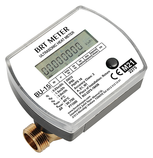 Compteur de chaleur à ultrasons BU-DN 15