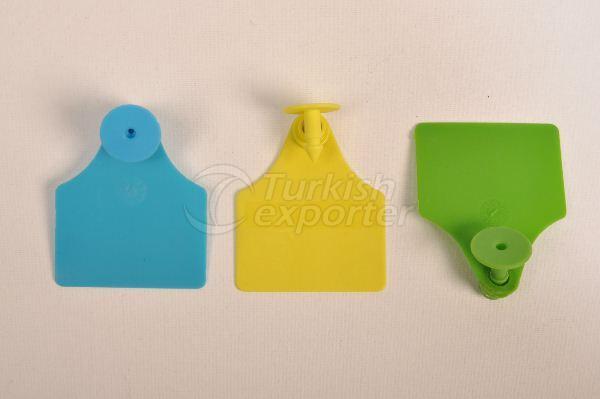 Cattle Ear Tag with Button Male Part BD 300