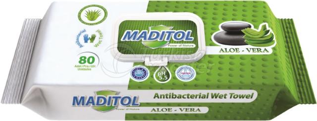Antibacterial Wet Wipe Maditol