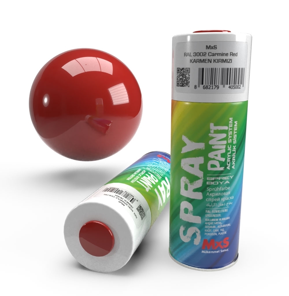 MxS Spray Paint Product Range