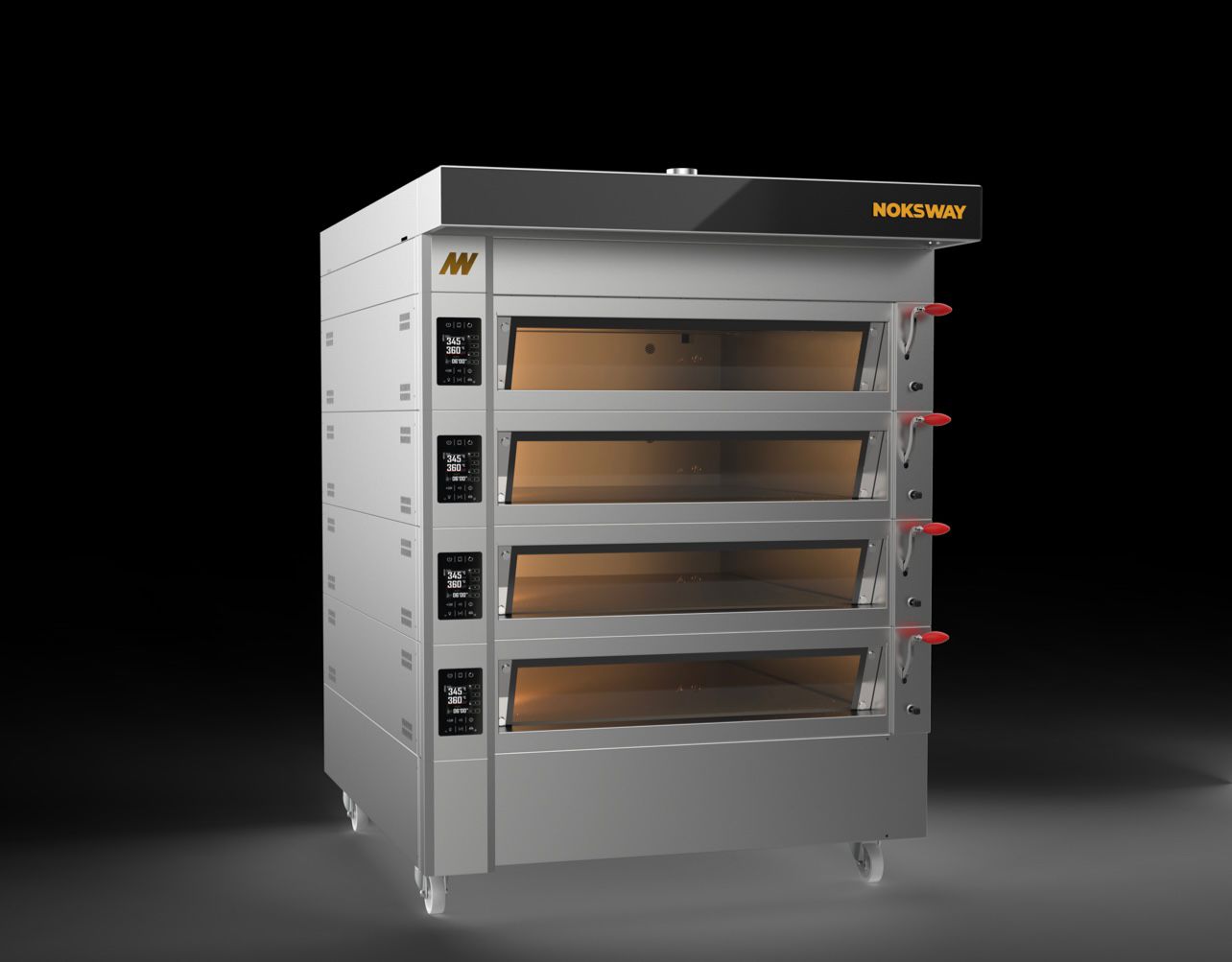 Horno eléctrico de cubierta