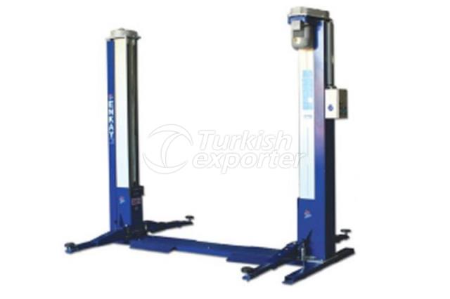 Two column light vehicle lift