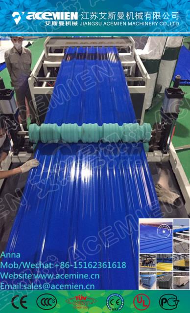 PVC+ASA & PMMA Synthetic Resin Tile