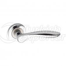 Aluminium Round Rosette Door Handle