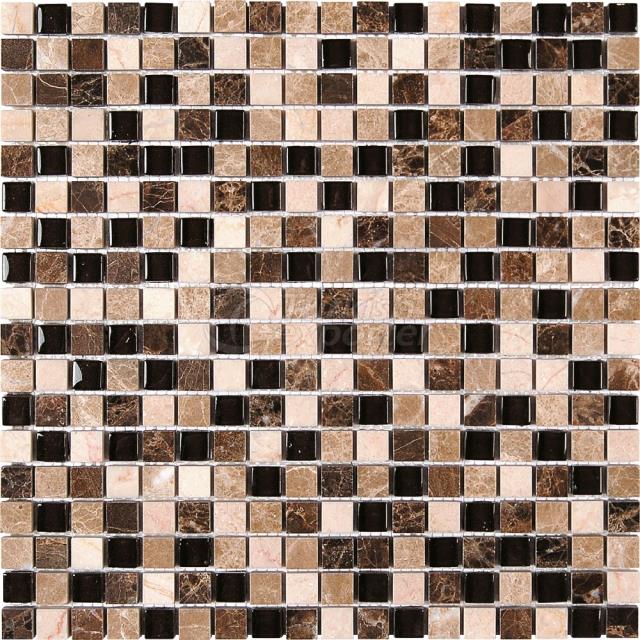 1,5x1,5 Emprerador Dark Light Mosaic