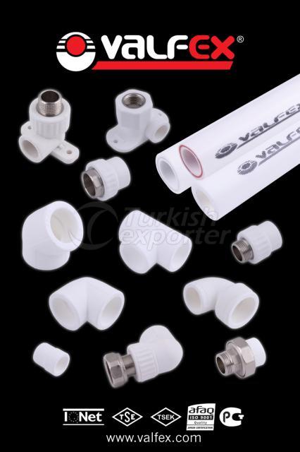 PPRC Pipes, Fittings, Valves