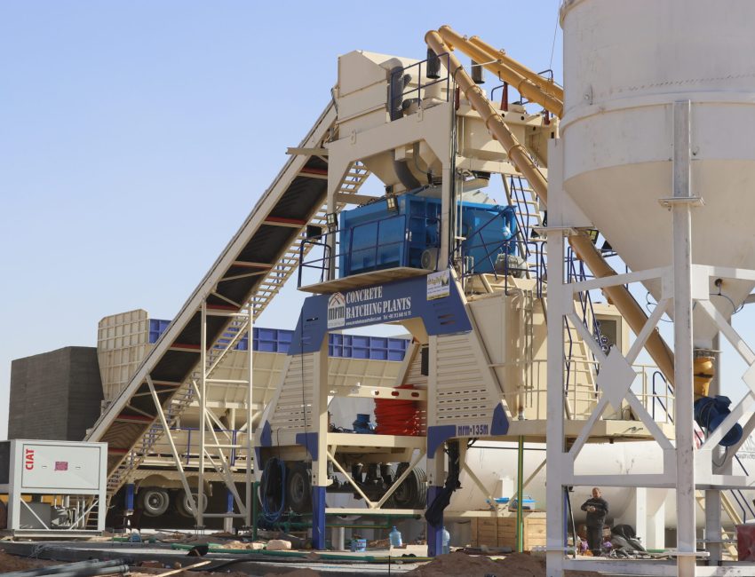 MRM 135M - Mobile Concrete Batching Plant