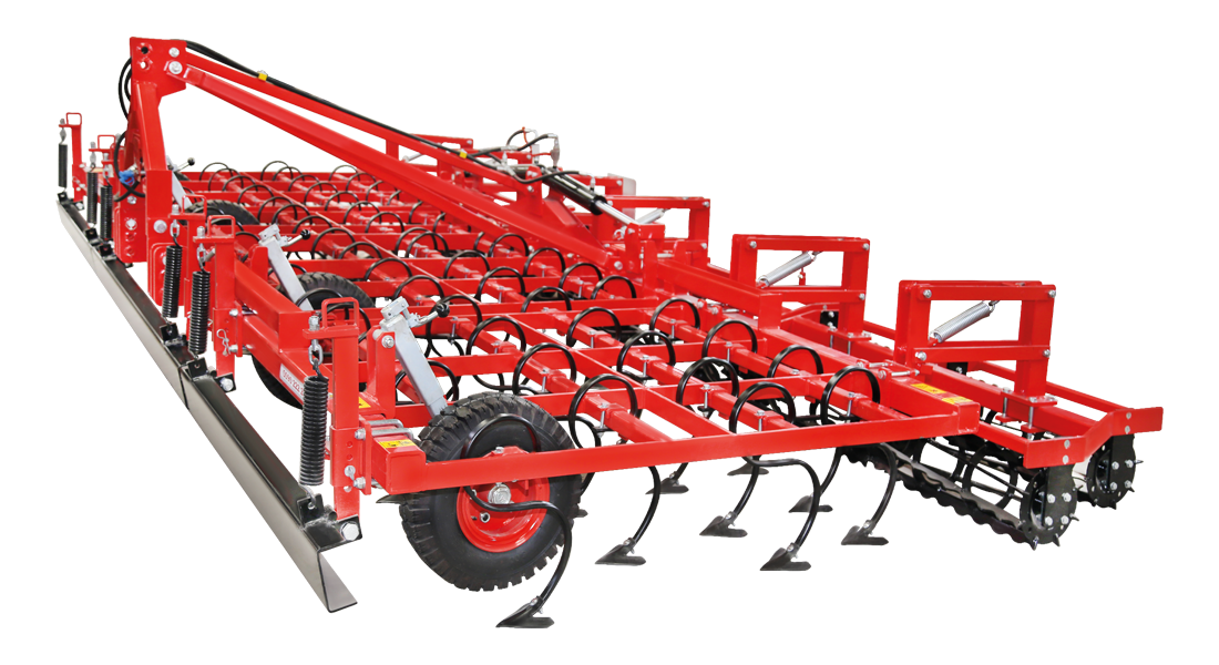 FOLDING TYPE SPRING CULTIVATOR