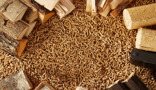 wood pellets