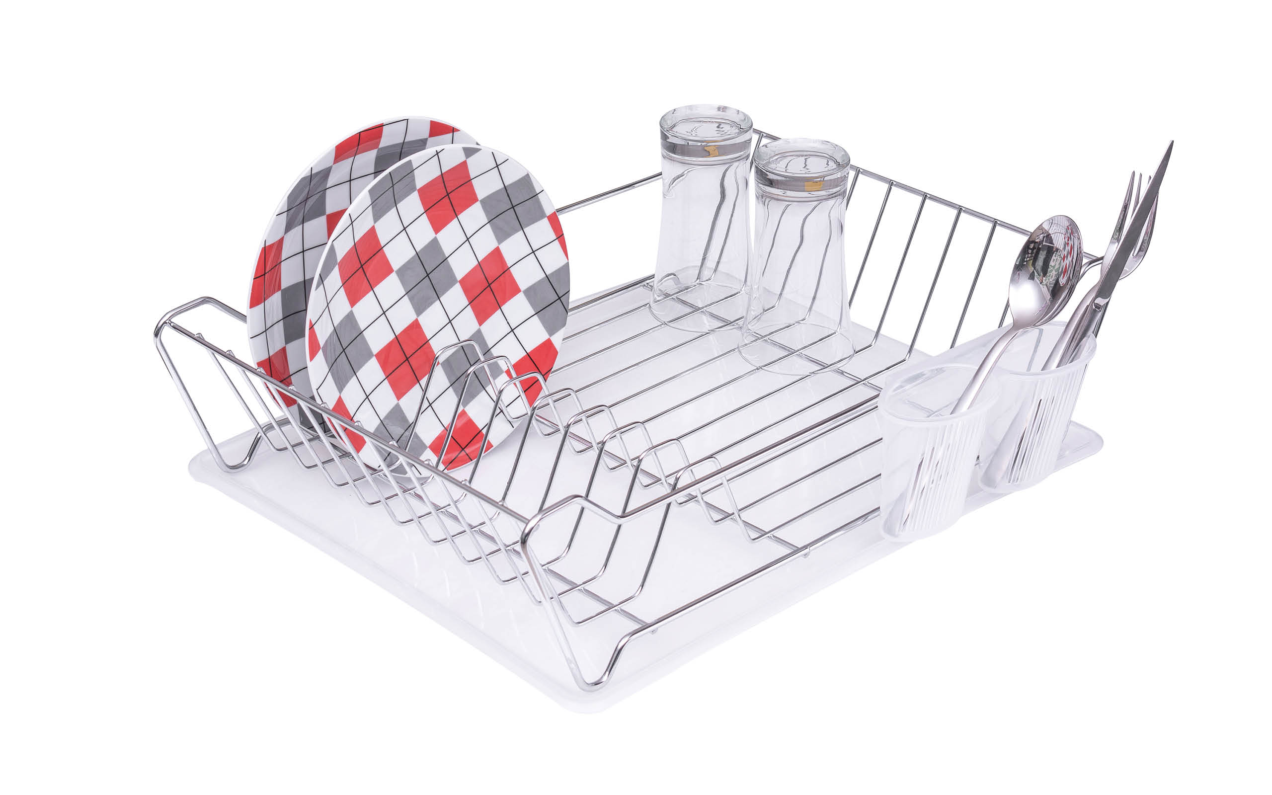 ZENSAN DISH DRYING RACK (CHROME PLATED)