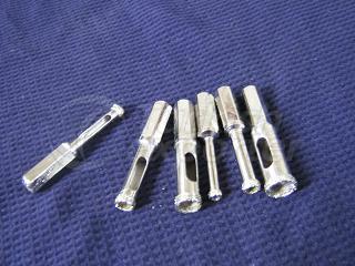 Electroplated diamond core drill bits