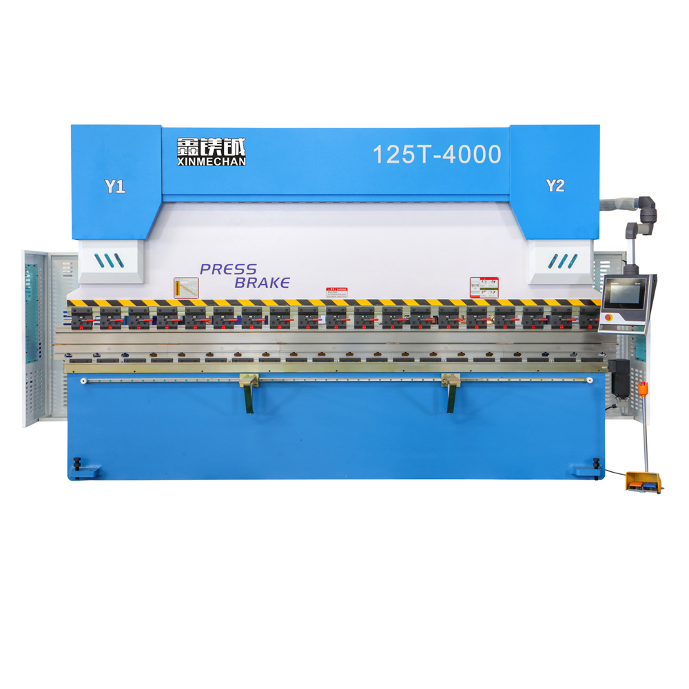 125Ton 4M Electro Hydraulic Synchronous CNC Press Brake For Bend Metal Sheet Plate