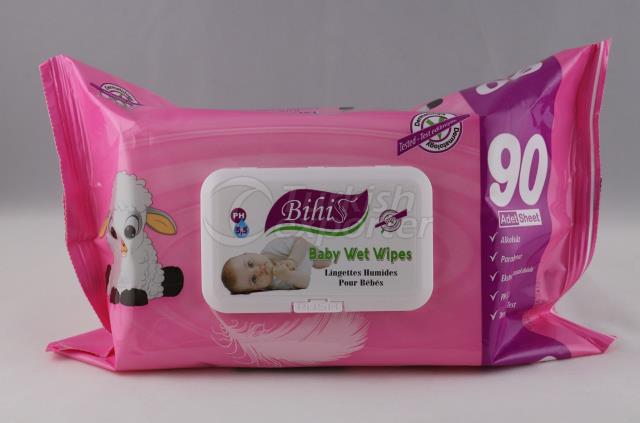 Bihis Baby Wet Wipes 90pcs