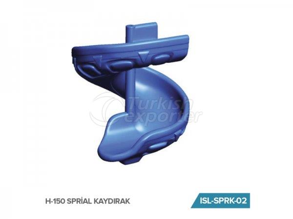 H:150 SPIRAL SLIDE