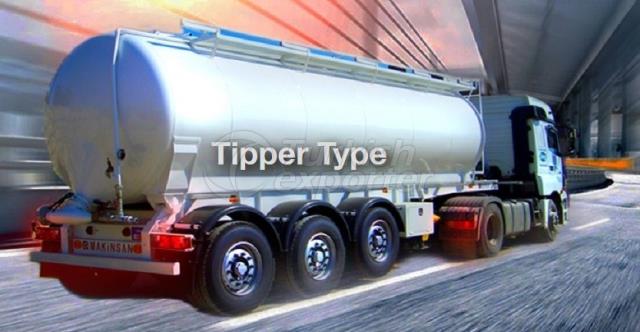 Bulk Cement Trailer Tipper Type