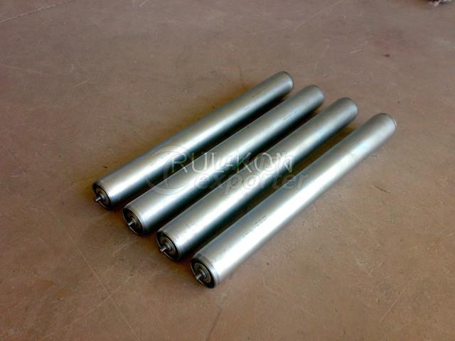 Rollers for roller conveyors