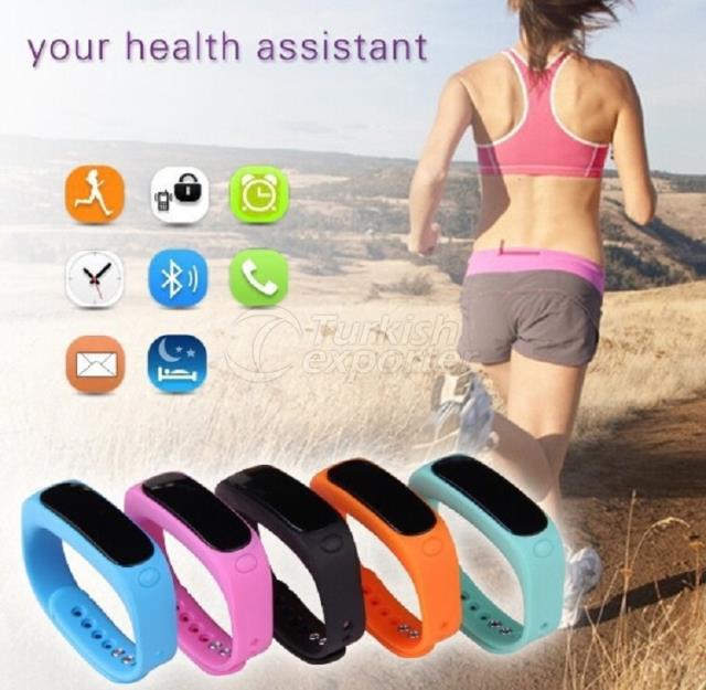 E02 bracelet pedometer monitor