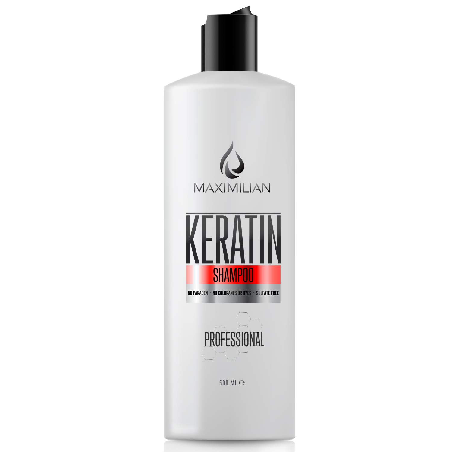 Shampooing à la kératine sans sulfate pour le traitement des cheveux à la kératine